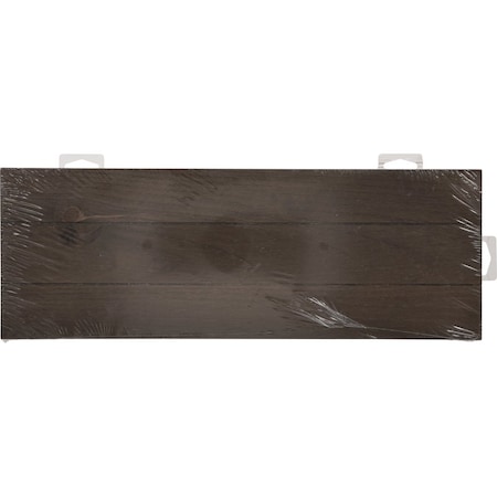 Hillman HILLMAN Brown Wood Rustic Address Plate, PK3 848712
